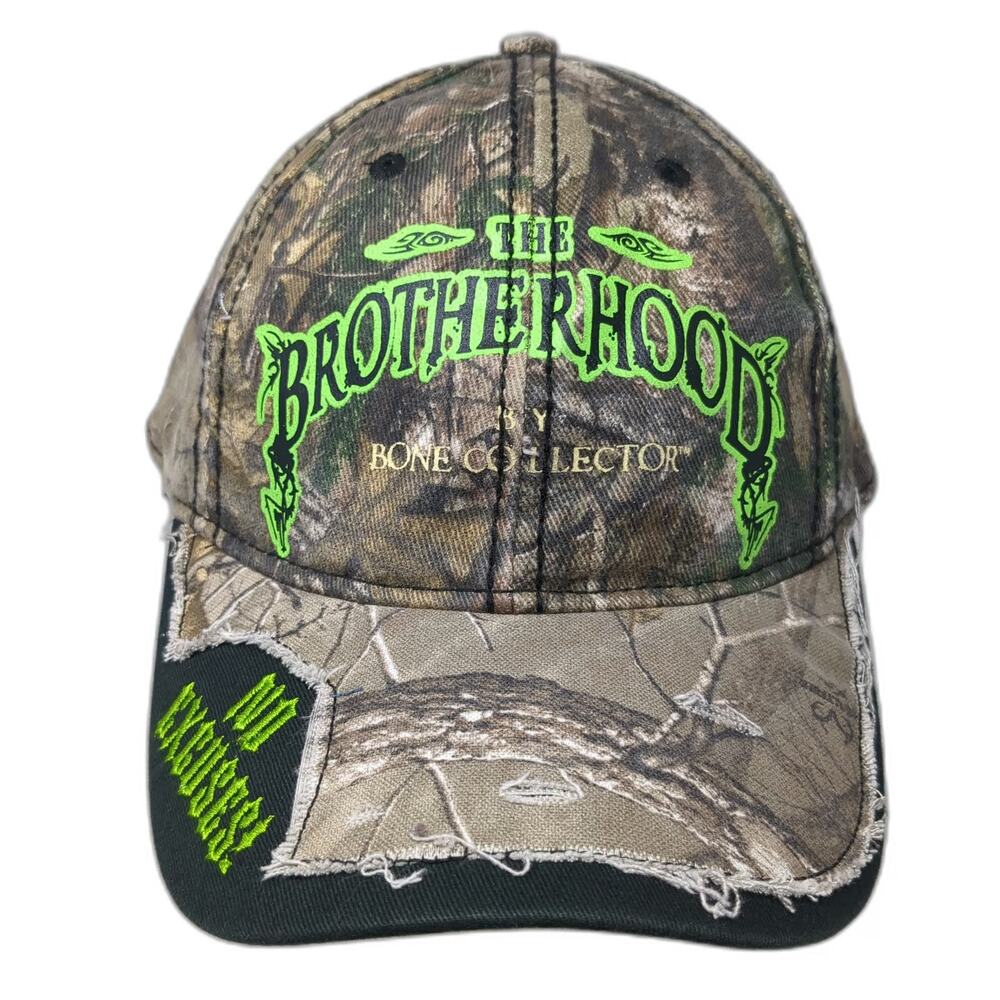 Paramount Outdoors Baseball Cap Brown XL Bone Collector Brotherhood Camo Hat